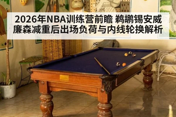 2026年NBA训练营前瞻 鹈鹕锡安威廉森减重后出场负荷与内线轮换解析